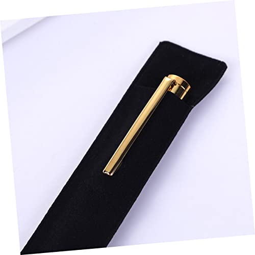 ZUNOXAZ 40 Stück Weiche Stiftetuis Einzelner Füllfederhalter Schutzbeutel Mäppchen für Schule Büro Geeignet von ZUNOXAZ