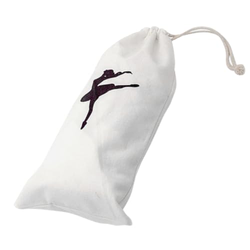 ZUNOXAZ Ballettschuh Aufbewahrungstasche aus Langlebigem Canvas Wasserabweisend mit Kordelzug Geeignet für Spitzenschuhe und Zubehör Modisches Design für Mädchen und Tänzerinnen von ZUNOXAZ