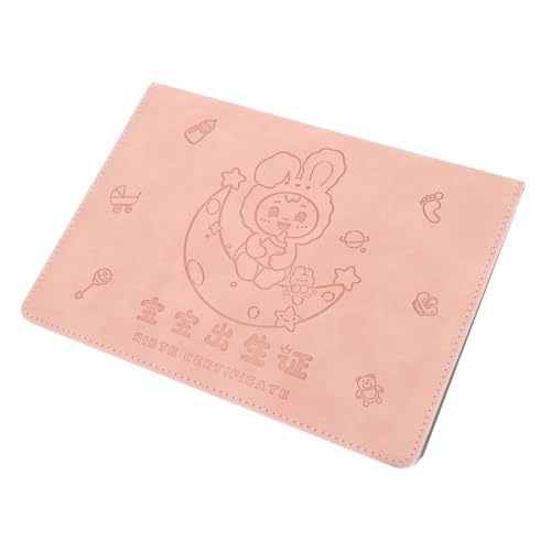 ZUNOXAZ Geburtsurkundenhülle aus Leder Schlanker und Leichter Schutz für Neugeborene Praktischer Aufbewahrungsetui für Geburtsurkunden Personalisiertes zur Geburt Langlebig und Tragbar von ZUNOXAZ