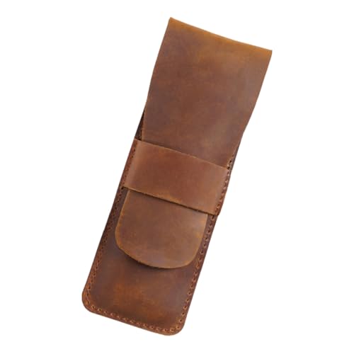ZUNOXAZ Leder Federmäppchen Vintage Stil Klassische Stifteetui aus Hochwertigem Rindsleder Elegante Schreibtisch Organizer Tasche für Schüler Büroangestellte und Geschenkidee ZUNOXAZ Leder Federmäppchen Vintage Stil Klassische Stifteetui aus Hochwertigem Rindsleder Elegante Schreibtisch Organizer Tasche für Schüler Büroangestellte und Geschenkidee von ZUNOXAZ