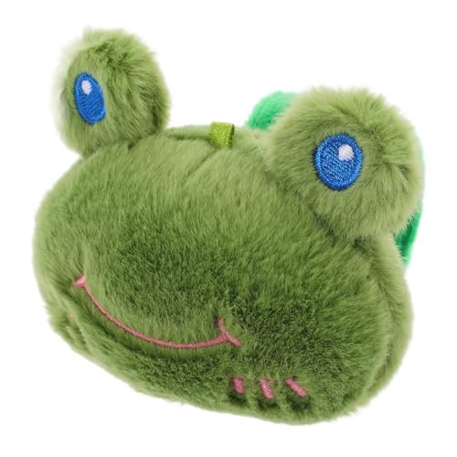 ZUNOXAZ Plüsch Frosch Slap Armband Kuscheliges Schnapparmband Weiches Tierarmband Lustiges Partygeschenk Kindergeburtstag Accessoire von ZUNOXAZ