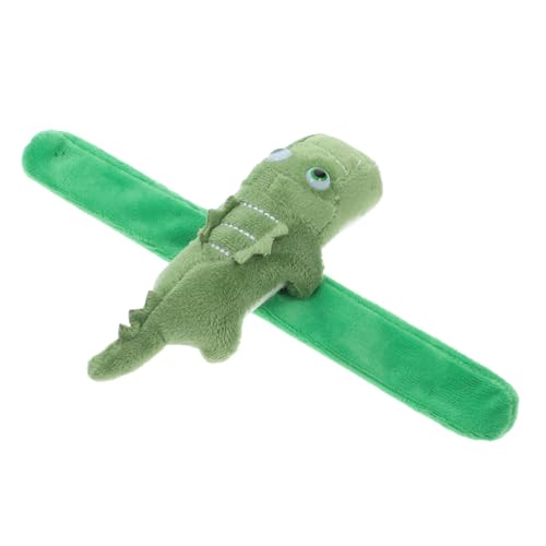 ZUNOXAZ Plüsch Krokodil Schnapparmband aus Robustem Material Dekoratives Party Mitgebsel Einfach Anzulegen Langlebiges Kindergeburtstags Accessoire Vielseitig und Praktisch von ZUNOXAZ
