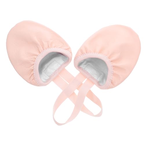 ZUNOXAZ Professionelle Ballettschuhe Damen Halbspitze Tanzschuhe mit Elastischem Band rutschfest Atmungsaktiv Langlebiges Material Optimaler Zehenschutz für Lange Tanzzeiten von ZUNOXAZ