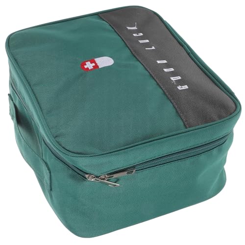 ZUNOXAZ Tasche Große Kapazität Organizer für Medikamente Tragbare Medizinische Reisetasche für Familie und Outdoor Aktivitäten von ZUNOXAZ
