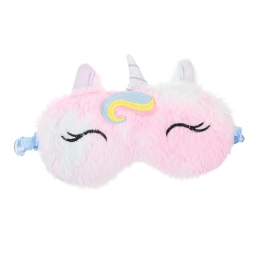 ZUNOXAZ Lichtdichte Augenmaske Für Schlaf Augenabdeckende Schlafaugenbinde Aus Geschmeidigem Material Praktische Einhorn-augenmaske Für Junge Mädchen Und Reisen von ZUNOXAZ