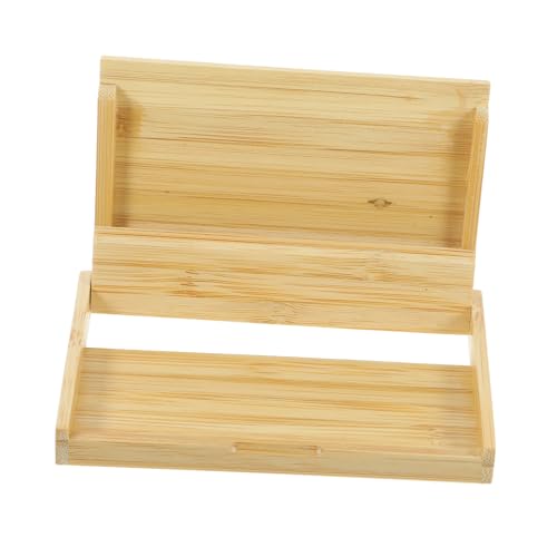 ZUNOXAZ Visitenkartenetui aus Tragbarer Kartenhalter für Businesskarten Großer Stauraum Stilvolles Design und Praktisch für Büro und Unterwegs von ZUNOXAZ