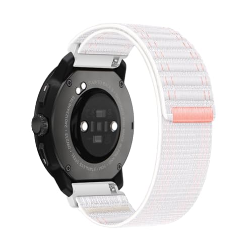 Nylon Armbänder für Suunto Race S/Race Armband, Elastisches Stoff Atmungsaktiv Verstellbares Sportarmband für Herren Damen Loop Ersatzarmband Kompatibel mit Suunto Race S/Race Uhrenarmband (B,M) von ZUOBNBP