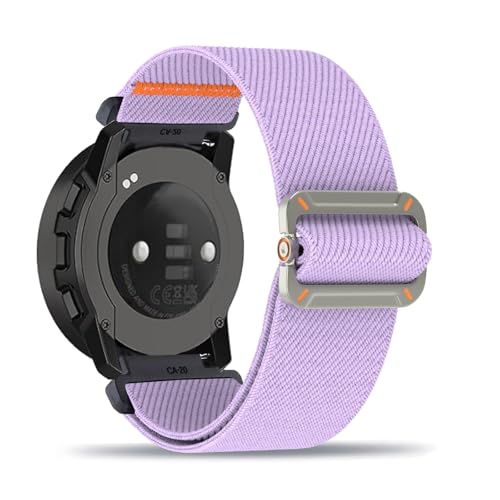 ZUOBNBP Nylon Armband für Suunto 3 Fitness Armbänder Verstellbares Elastisches Solo Loop Weiches Stoff Sport Band für Damen Herren Kompatibel mit Suunto 3 Fitness Ersatzarmband (15,Eine Grösse) von ZUOBNBP