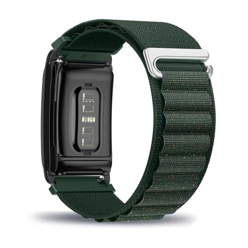 ZUOBNBP Nylon Armband für Whoop 4.0 Armbänder Verstellbares Elastisches Solo Loop Weiches Stoff Sport Band für Damen Herren Kompatibel mit Whoop 4.0 Ersatzarmband (4,Eine Grösse) von ZUOBNBP
