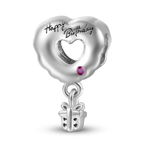 ZUOHUI DIY-Charm in Form eines Herzballons aus 925er Sterlingsilber for Damen – Süße und skurrile Perle zur Schmuckherstellung for Armbänder | Perfektes Geburtstags- und Muttertagsgeschenk ZUOHUI DIY-Charm in Form eines Herzballons aus 925er Sterlingsilber for Damen – Süße und skurrile Perle zur Schmuckherstellung for Armbänder | Perfektes Geburtstags- und Muttertagsgeschenk von ZUOHUI