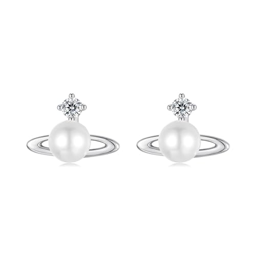 ZUOHUI Ohrstecker mit Planetenperlen aus S925er Sterlingsilber – hypoallergener Ins-Stil, elegantes himmlisches Design, mit Geschenkbox aus Samt for Damen im Alltag und zu besonderen Anlässen ZUOHUI Ohrstecker mit Planetenperlen aus S925er Sterlingsilber – hypoallergener Ins-Stil, elegantes himmlisches Design, mit Geschenkbox aus Samt for Damen im Alltag und zu besonderen Anlässen von ZUOHUI