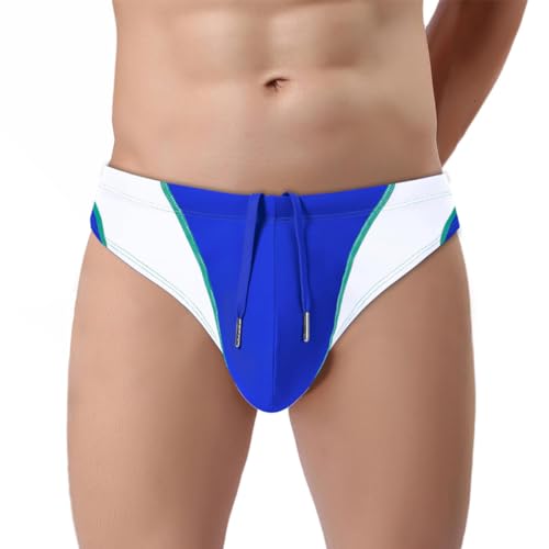 ZUOLAIYIN Badehose Herren Badeslip Sexy Badeshorts mit Kordelzug Schwimmhose Kurze Strandhosen von ZUOLAIYIN