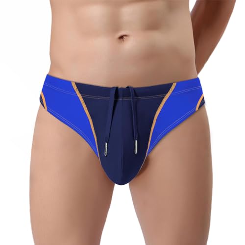 ZUOLAIYIN Badehose Herren Badeslip Sexy Badeshorts mit Kordelzug Schwimmhose Kurze Strandhosen von ZUOLAIYIN