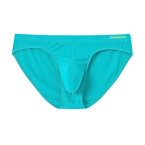 ZUOLAIYIN Herren Slips Sexy Unterwäsche mit Großer Beutel Hipster Stretch Soft Bequem L von ZUOLAIYIN