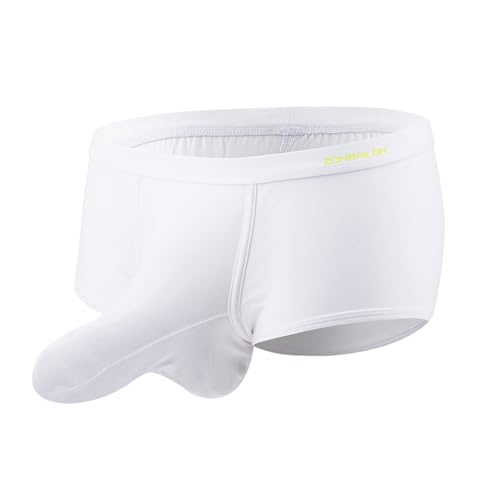 ZUOLAIYIN Herren Unterwäsche Modal Boxershorts Leichte Retroshorts Tagless Unterhose mit Separater Tasche Männer von ZUOLAIYIN