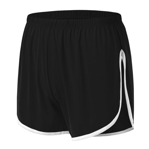 ZUOLAIYIN Running-Shorts für Herren Mesh Shorts mit Großen Split Sides Unterwäsche Boxershorts Fishnet Sheer Badehose Laufshorts Athletic von ZUOLAIYIN