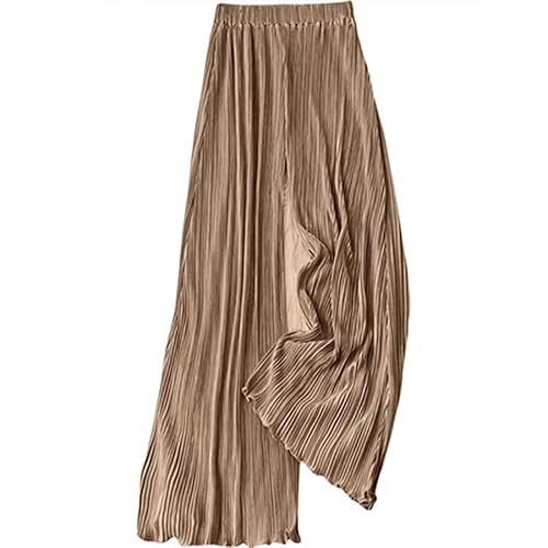 ZUOLAIYIN Women Pleated Casual Pants Loose Wide Leg Lightweight Trousers Kaqi M von ZUOLAIYIN