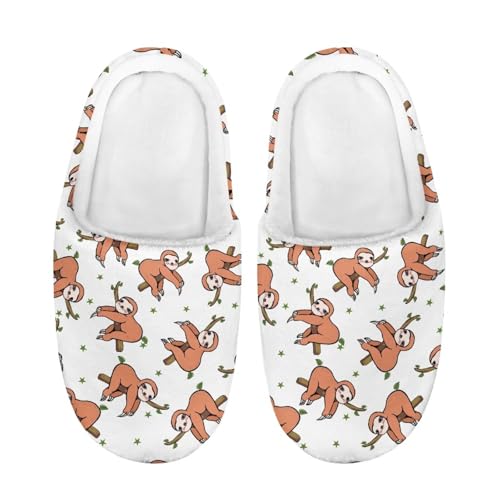 ZUXONGSY Affe Rutschfest Indoor Pantoffeln Mädchen Leicht Puschen Kuschelige Hüttenschuhe Slipper Drinnen und Draußen Als Stylisches Geschenk von ZUXONGSY