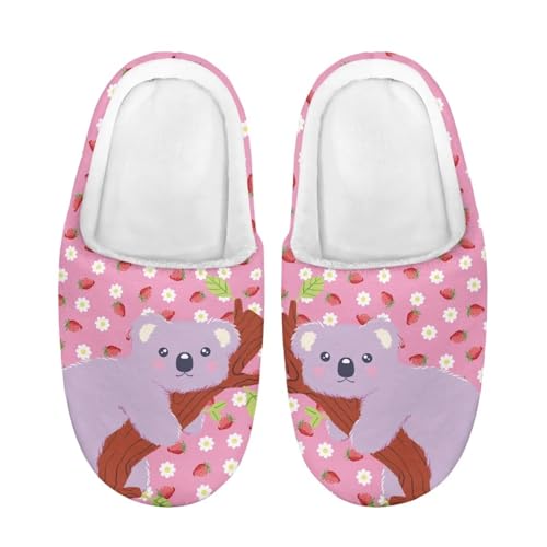 ZUXONGSY Faultier Rutschfest Indoor Pantoffeln Mädchen Leicht Puschen Flauschig Hüttenschuhe Slipper Drinnen und Draußen Als Stylisches Geschenk von ZUXONGSY