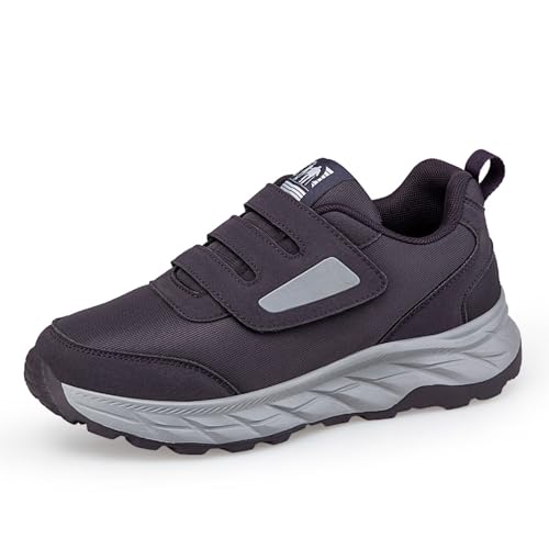 ZVJV Diabetiker Orthopädische Schuhe Herren Damen Freizeitschuhe Mesh Sportschuhe Slip On Sneakers Extra Weit Turnschuhe Wanderschuhe Bequeme Schuhe Mit Klettverschluss von ZVJV