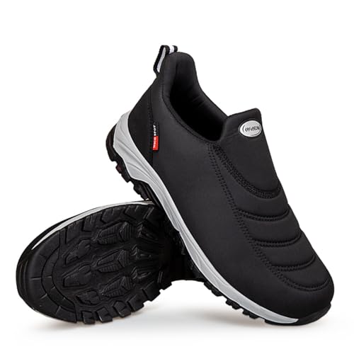 ZVJV Unisex Orthopädische Extra Weit Turnschuhe Slip On Sneaker Walkingschuhe Atmungsaktiv Leicht rutschfest Wasserdicht Trekkingschuhe Laufschuhe Outdoor Herren Damen von ZVJV