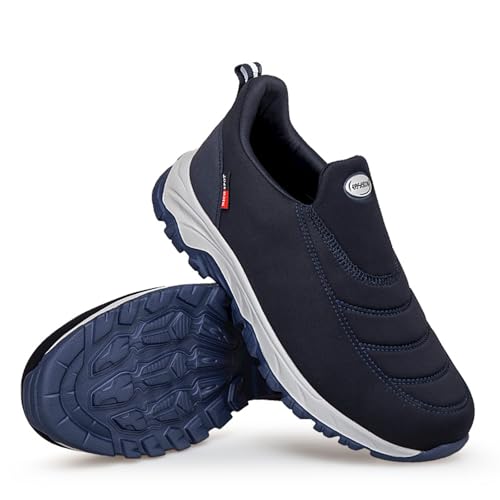 ZVJV Unisex Orthopädische Extra Weit Turnschuhe Slip On Sneaker Walkingschuhe Atmungsaktiv Leicht rutschfest Wasserdicht Trekkingschuhe Laufschuhe Outdoor Herren Damen von ZVJV