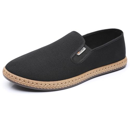 ZVJV Espadrilles Herren Mesh Slippers für Herren Atmungsaktive Loafers Sommer Schuhe von ZVJV