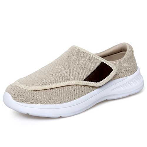 ZVJV Extra Breit Schuhe Damen mit Klettverschluss Gesundheitsschuhe Seniorenschuhe Diabetiker Schuhe Damen Weit Senioren Orthopädische von ZVJV