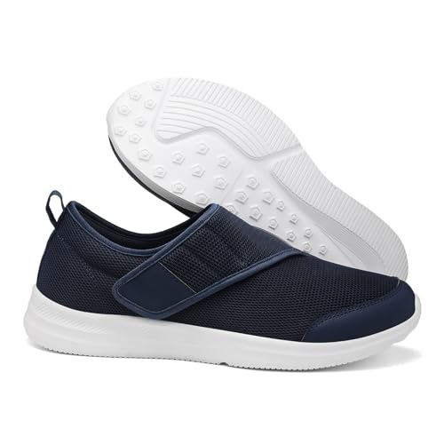 ZVJV Extra Weit Diabetiker Schuhe Damen Herren Leichte Atmungsaktive rutschfest Orthopädische Hausschuhe Walkingschuhe Rehaschuhe für Geschwollene Füße ZVJV Extra Weit Diabetiker Schuhe Damen Herren Leichte Atmungsaktive rutschfest Orthopädische Hausschuhe Walkingschuhe Rehaschuhe für Geschwollene Füße von ZVJV