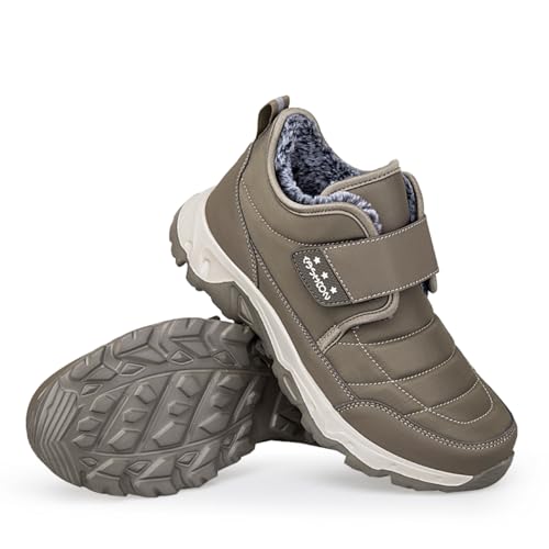 ZVJV Winterstiefel Herren Damen Gefüttert Schneeschuhe Wasserdicht Rutschfeste Schneestiefel Outdoor Wanderstiefel Leichte Boots ZVJV Winterstiefel Herren Damen Gefüttert Schneeschuhe Wasserdicht Rutschfeste Schneestiefel Outdoor Wanderstiefel Leichte Boots von ZVJV