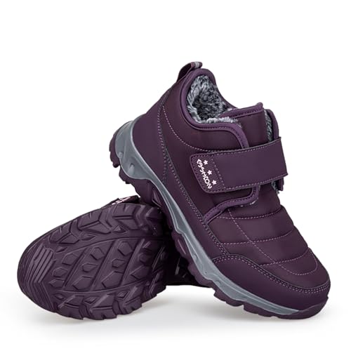 ZVJV Winterstiefel Herren Damen Gefüttert Schneeschuhe Wasserdicht Rutschfeste Schneestiefel Outdoor Wanderstiefel Leichte Boots ZVJV Winterstiefel Herren Damen Gefüttert Schneeschuhe Wasserdicht Rutschfeste Schneestiefel Outdoor Wanderstiefel Leichte Boots von ZVJV