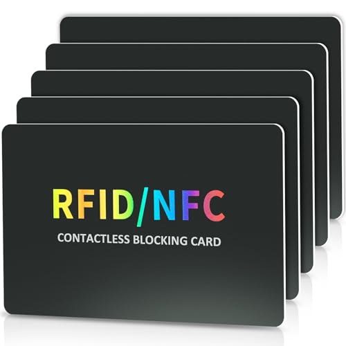 ZVOREI RFID Blocking Card for Credit Cards, Debit Cards, NFC Protection, Contactless Card Shield ZVOREI RFID Blocking Card for Credit Cards, Debit Cards, NFC Protection, Contactless Card Shield von ZVOREL