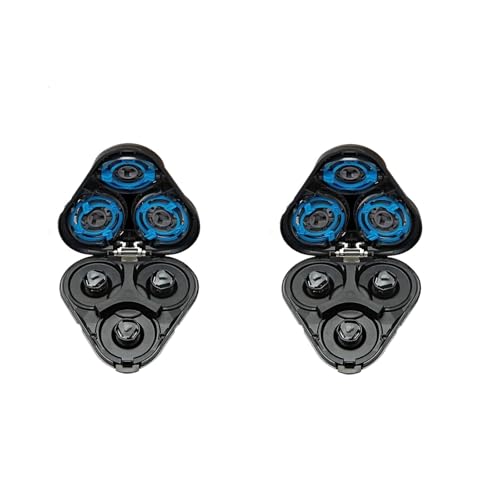 Ersatz-Ganzköpfe, Kompatibel Mit Allen Elektrorasierern Der Philips Norelco-Serie 5000 (S5xxx), Allen Modellen S5252, S5270, S5271 Und Mehr.(2pcs) von ZVVOEDMR