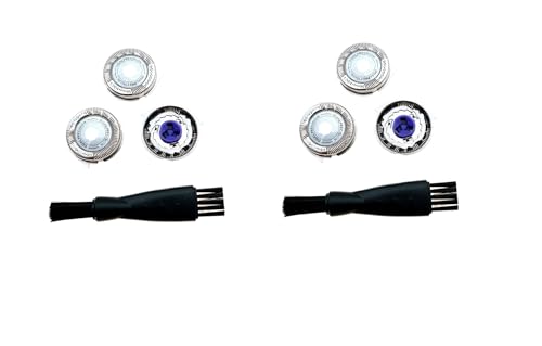 HQ8 Rasierklingen-Ersatzkopf, Kompatibel Mit PHILIPS, Elektrorasierer PT730 PT735 PT860 PT870 AT750 AT751 AT890 AT891 HQ7120 HQ7100 Rasierklingen(6pcs) von ZVVOEDMR