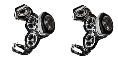 RQ12 Ersatzscherköpfe, Kompatibel Mit Philips, RQ1250 RQ1260 RQ1280 RQ1290 RQ1250CC RQ1260CC RQ1280CC RQ1050 RQ1060 Rasierklingen(2pcs) von ZVVOEDMR