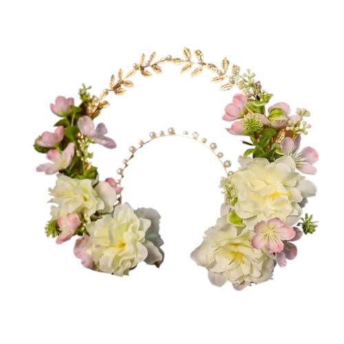 Blumenkranz Haare Haarnadel-Blumen-Foto-Kopfschmuck, antiken Stil, Accessoires, Blume(Color5) von ZWCSHUU