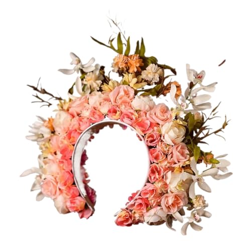 Blumenkranz Haare Haarnadel-Blumen-Seidenblumen-Kopfbedeckung-Haar-Zusätze(Color4) von ZWCSHUU
