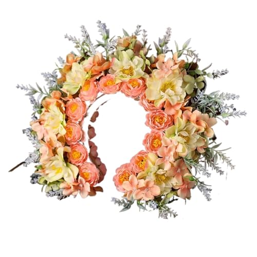 Blumenkranz Haare Haarnadel-Blumen-Seidenblumen-Kopfbedeckung-Haar-Zusätze(Color8) von ZWCSHUU