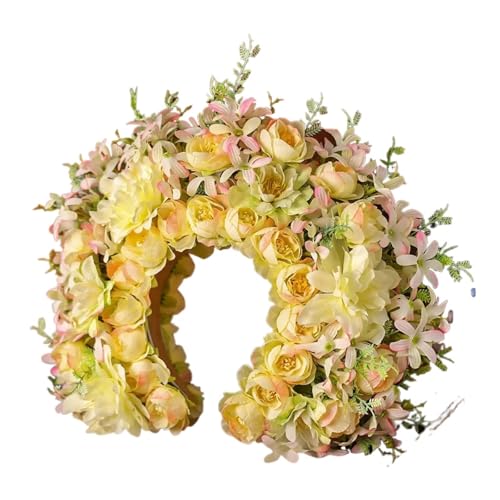 Blumenkranz Haare Haarnadel-Blumen-Seidenblumen-Kopfbedeckung-Haar-Zusätze(Color9) von ZWCSHUU