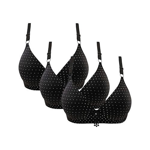 ZWDC 3er Pack Breathable Cool Liftup Air Bra, 2024 Neuer Großer Air-BH, Bequemer BH Atmungsaktiver und Bequemer Mesh-Sport-BH, Sport BH Damen Ohne Bügel Starker Halt für Damen von ZWDC