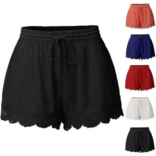 ZWDC Damen Hosen, Damen Kurze Hosen, Kurze Hosen, Hotpants Damen, Kurze Hosen Mädchen 140, Shorts Damen Sommer, Joggpants Damen von ZWDC