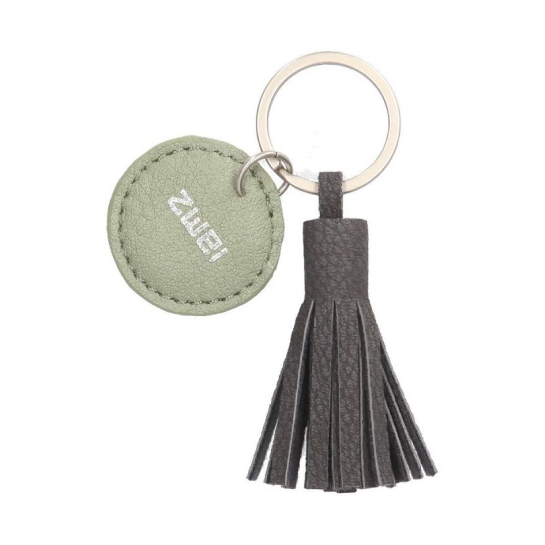 ZWEI - KEYRING KEY nubuk-stone Grau von ZWEI