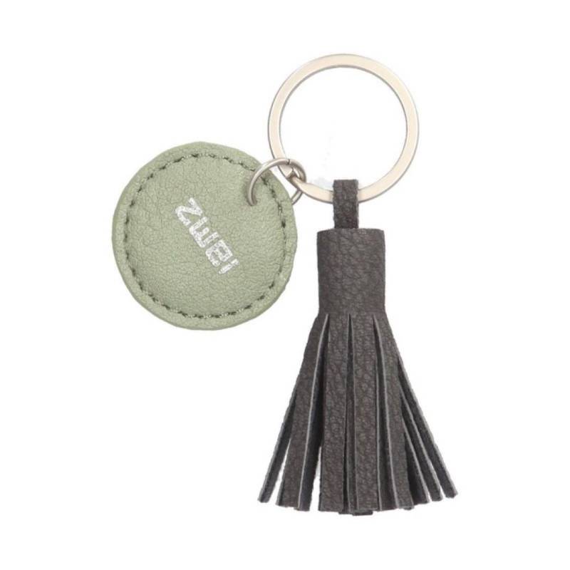 ZWEI - KEYRING KEY nubuk-stone Grau von ZWEI