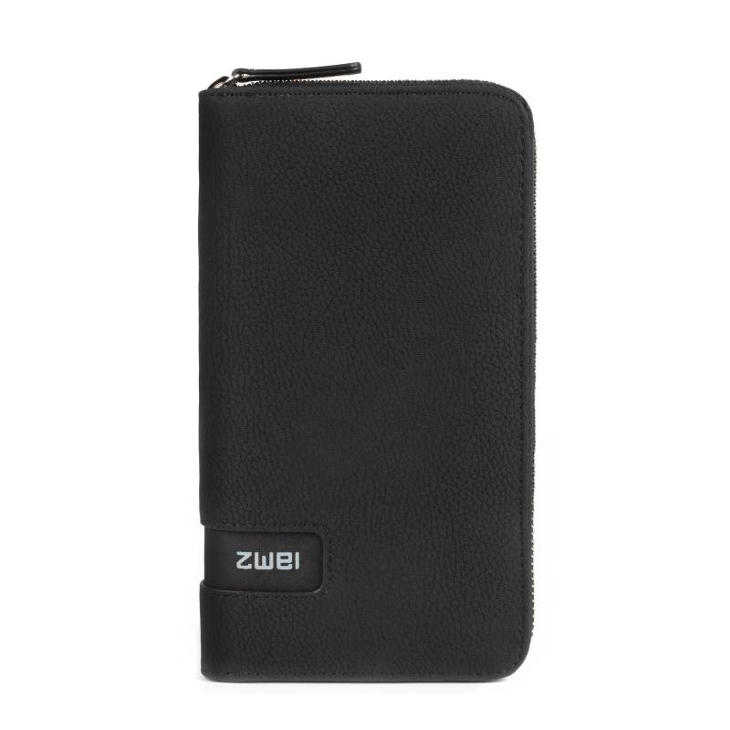 ZWEI - M.WALLET MW2 nubuk-black von ZWEI