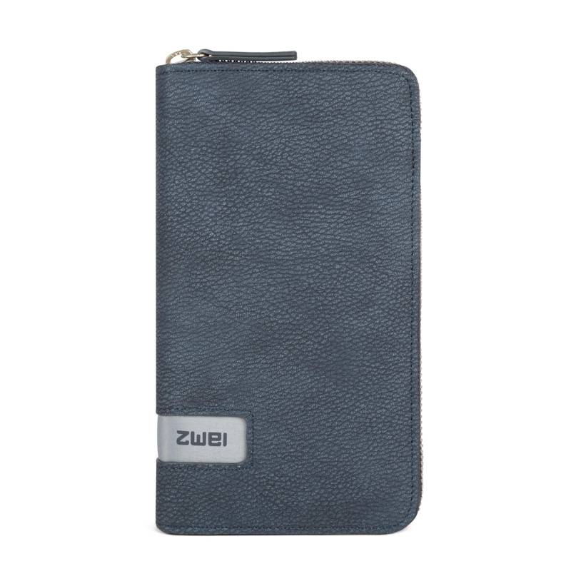 ZWEI - M.WALLET MW2 nubuk-blue von ZWEI