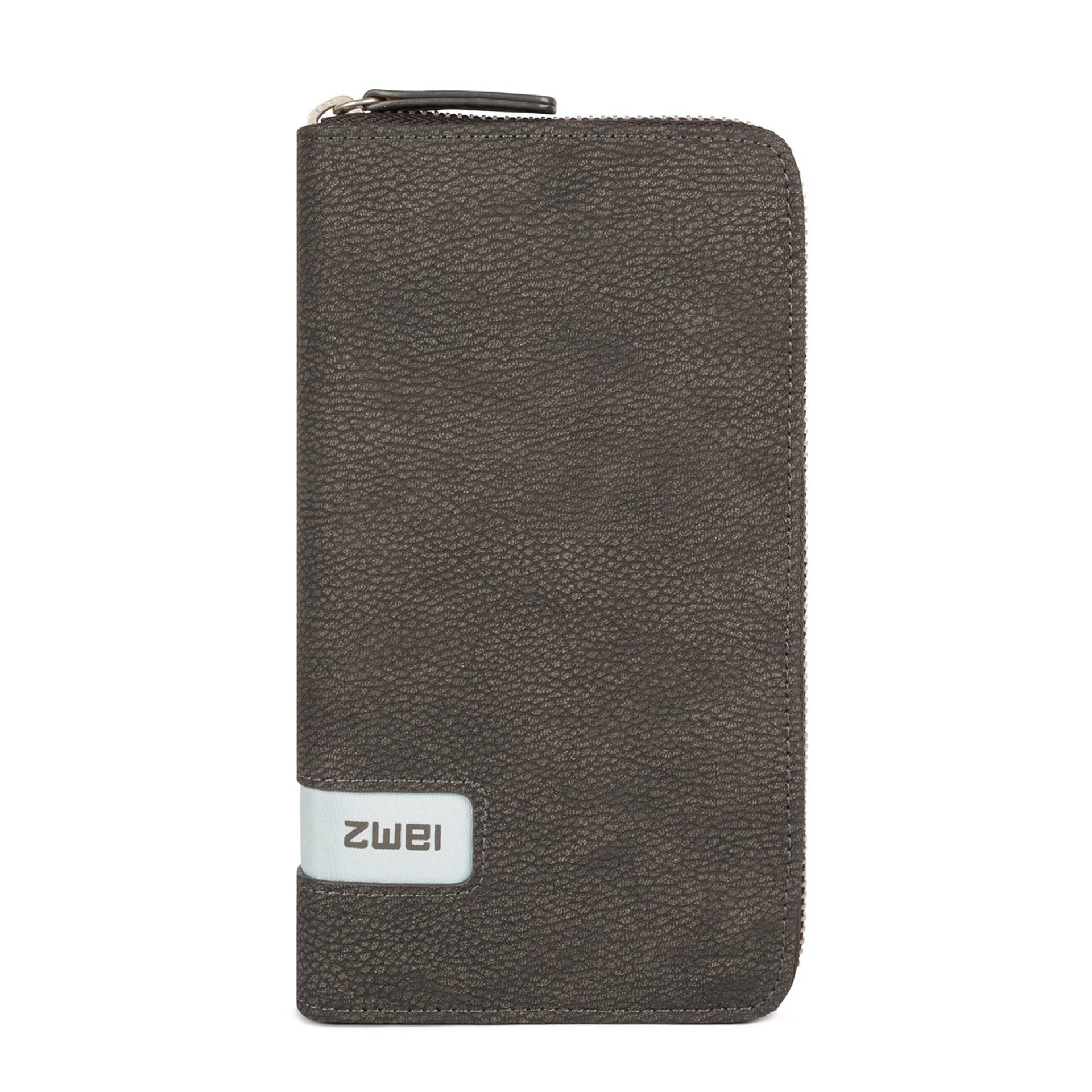 ZWEI - M.WALLET MW2 nubuk-stone von ZWEI