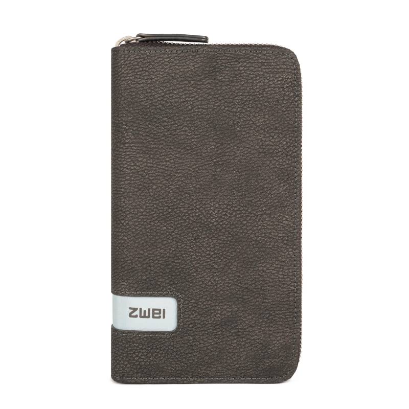 ZWEI - M.WALLET MW2 nubuk-stone von ZWEI