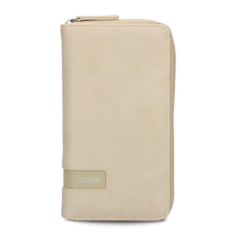 ZWEI - M.WALLET Wallet MW2 nubuk-linen Weiß von ZWEI