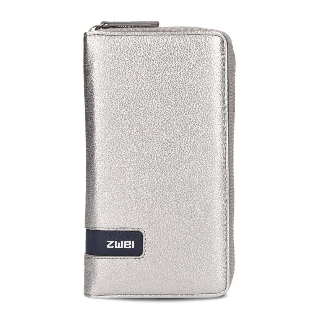 ZWEI - M.WALLET Wallet MW2 silver Silber von ZWEI