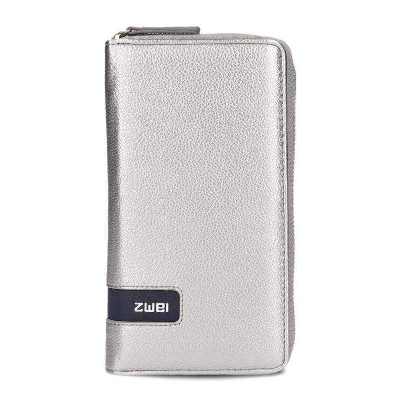 ZWEI - M.WALLET Wallet MW2 silver Silber von ZWEI
